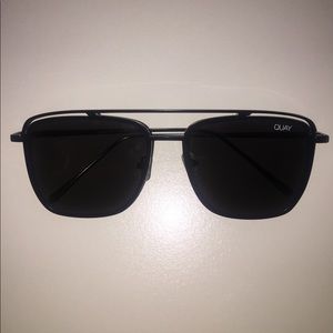 Quay aviator style sunglasses